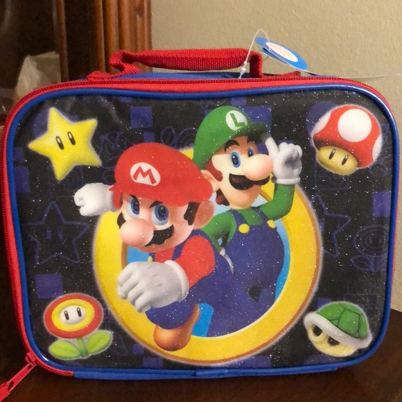 Super Mario Lunchbox Mario Luigi - Picture 1 of 4